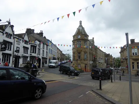 Castle Street, Clitheroe town centre