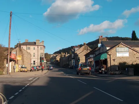The main road through Hathersage